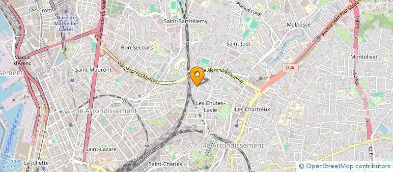 localisation de l'entreprise SCI L2PM à MARSEILLE