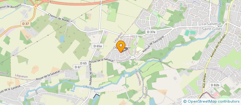 localisation de l'entreprise SCI L2S  LA SALVETAT-SAINT-GILLES