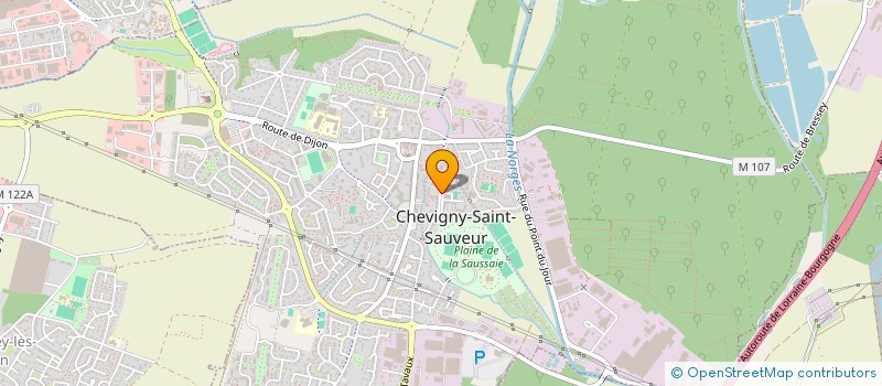 localisation de l'entreprise SCI L2T  CHEVIGNY-SAINT-SAUVEUR