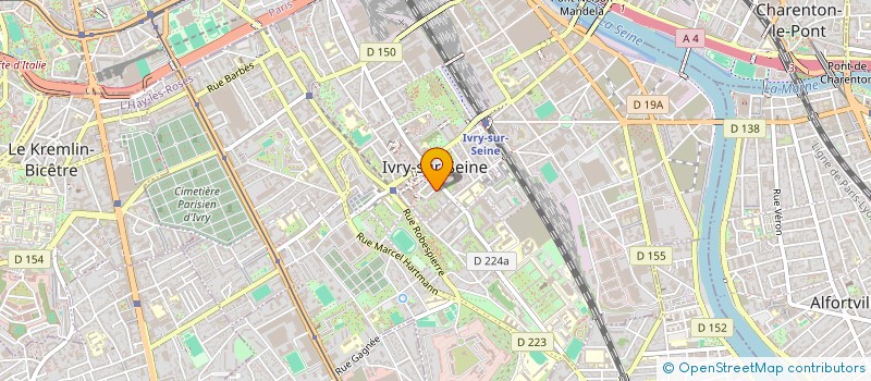 localisation de l'entreprise SCI L2Y à IVRY-SUR-SEINE