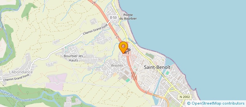localisation de l'entreprise SCI L3A à SAINT-BENOIT
