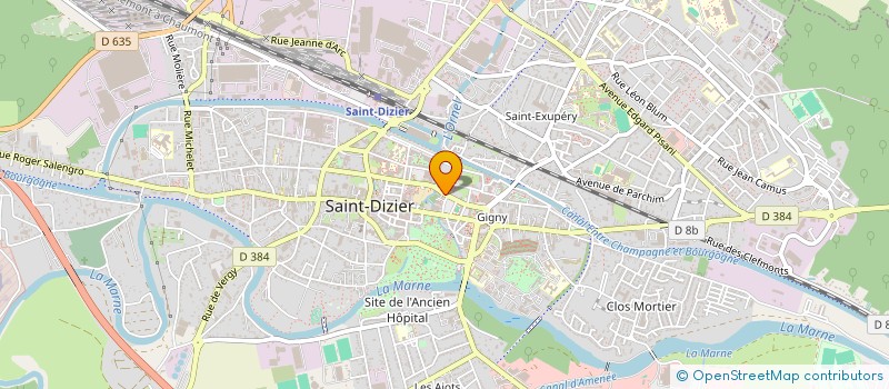 localisation de l'entreprise SCI L3A à SAINT-DIZIER
