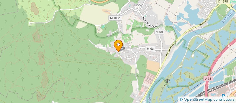 localisation de l'entreprise SCI L3B  VAUX