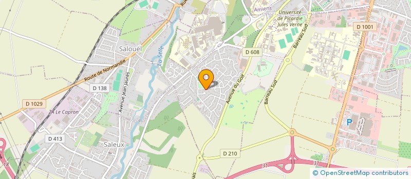 localisation de l'entreprise SCI L3C  SALOUEL