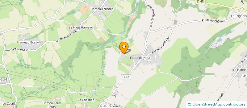 localisation de l'entreprise SCI L3C IMMOBILIER  LA HAGUE