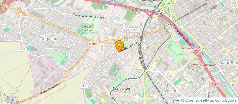 localisation de l'entreprise SCI L3CPETIT  REIMS