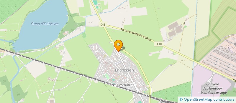 localisation de l'entreprise SCI L3GL  ISTRES