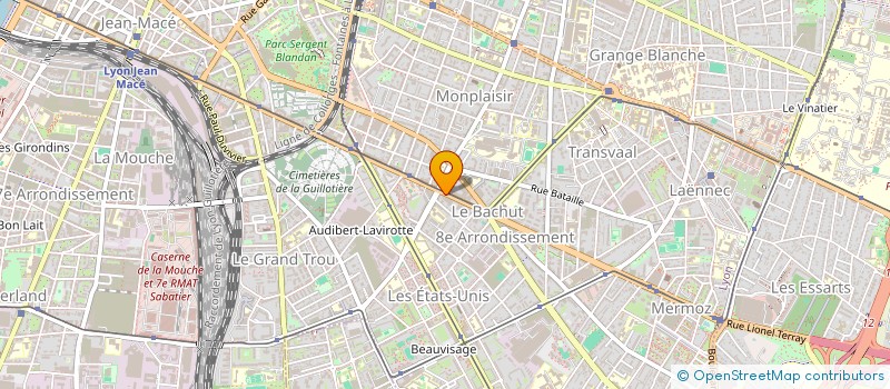 localisation de l'entreprise SCI L3L  LYON