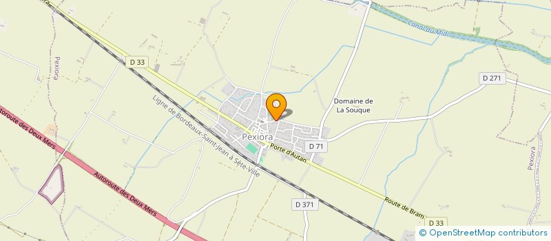 localisation de l'entreprise SCI L3M IMMOBILIER  PEXIORA