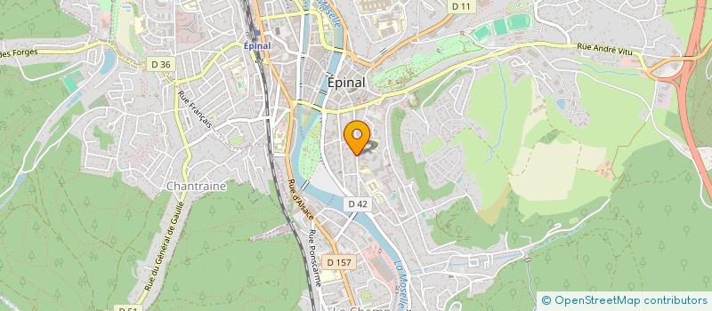 localisation de l'entreprise SCI L4 à EPINAL