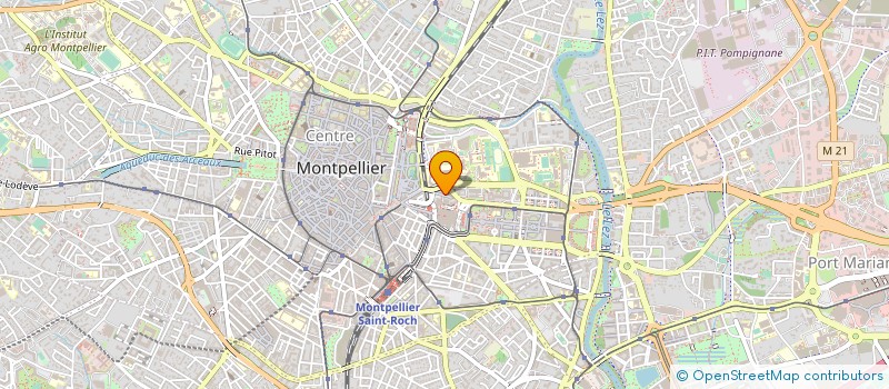 localisation de l'entreprise SCI L4M à MONTPELLIER