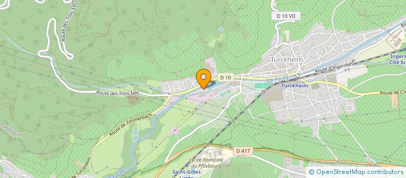 localisation de l'entreprise SCI L4M  TURCKHEIM