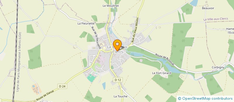 localisation de l'entreprise SCI LA ASSET  BEAUCE LA ROMAINE