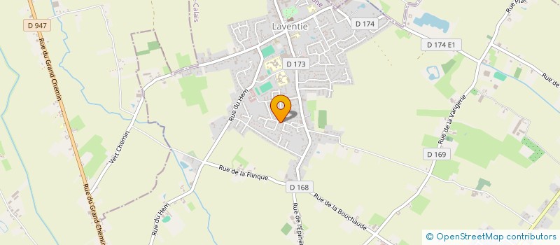 localisation de l'entreprise SCI LA BACARA  LAVENTIE