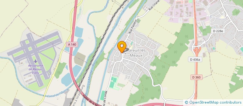 localisation de l'entreprise SCI LA BADE à MAREUIL-LES-MEAUX