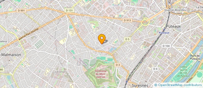 localisation de l'entreprise SCI LA BAGARDIERE  NANTERRE