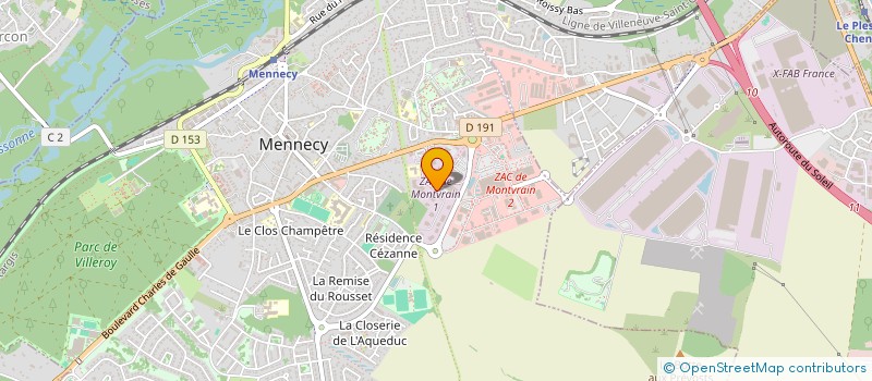localisation de l'entreprise SCI LA BALAGNE à MENNECY