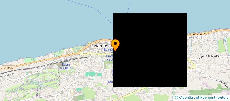 localisation de l'entreprise SCI  LA BALANCE  EVIAN-LES-BAINS