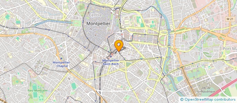 localisation de l'entreprise SCI LA BALANCE à MONTPELLIER