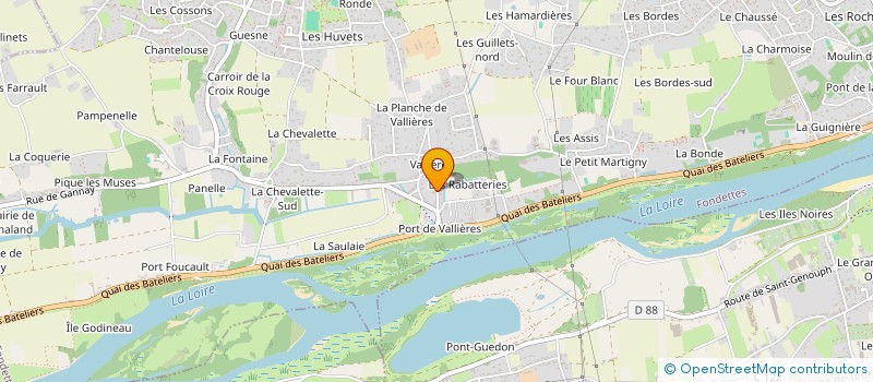 localisation de l'entreprise SCI LA BALANCINE à FONDETTES