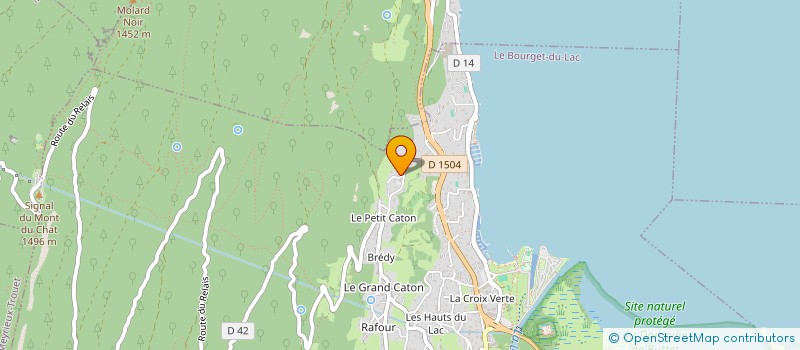 localisation de l'entreprise SCI LA BALISE  LE BOURGET-DU-LAC