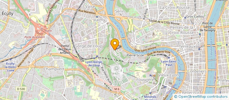 localisation de l'entreprise SCI LA BALME  LYON