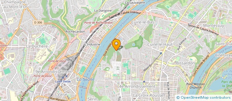 localisation de l'entreprise SCI LA BALME  LYON