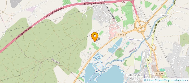 localisation de l'entreprise SCI LA BAMBOUSERAIE  POUSSAN