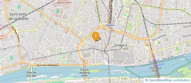 localisation de l'entreprise SCI LA BANDE DE PRESLES à ORLEANS