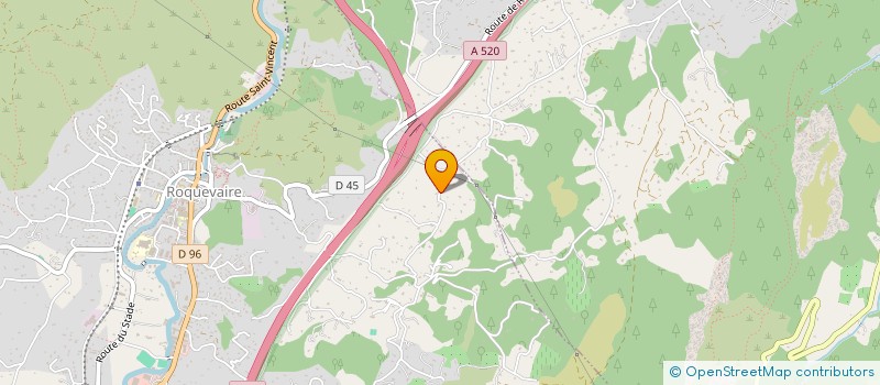 localisation de l'entreprise SCI LA BAOUCO  ROQUEVAIRE