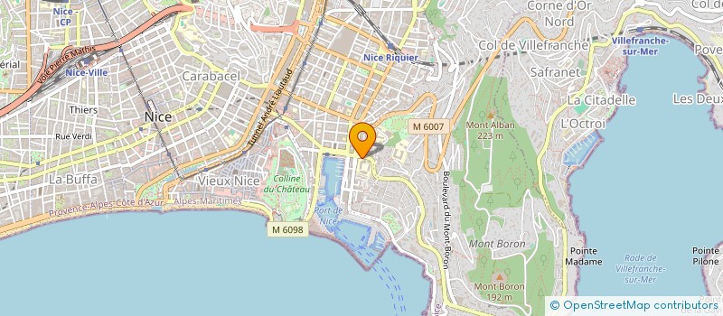 localisation de l'entreprise SCI LA BARAKA à NICE