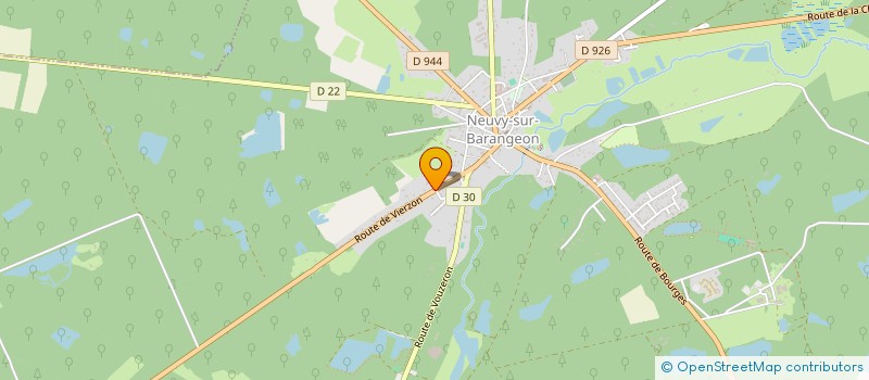 localisation de l'entreprise SCI LA BARANGEONNE  VOUZERON