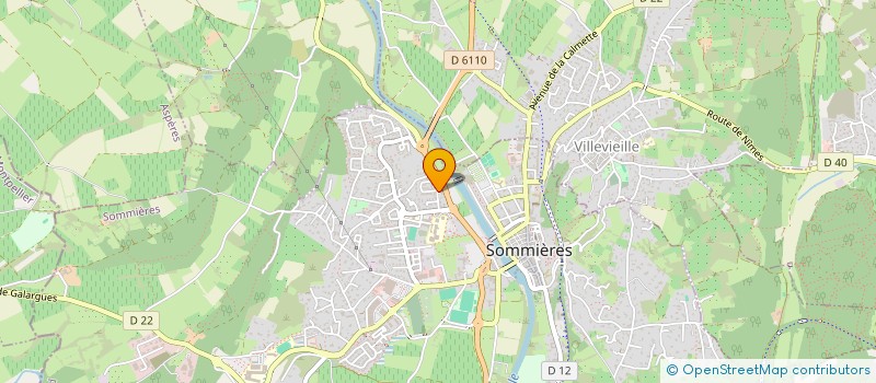 localisation de l'entreprise SCI LA BARAQUE  COMBAS