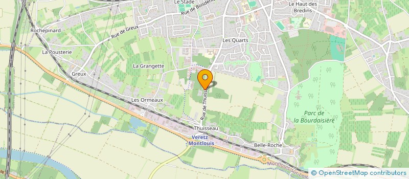 localisation de l'entreprise SCI LA BARBLINIERE à MONTLOUIS-SUR-LOIRE