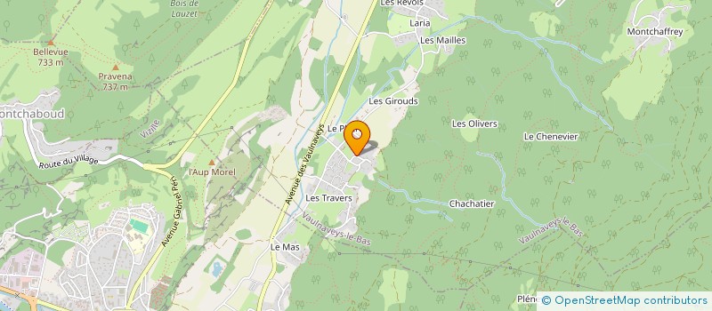 localisation de l'entreprise SCI LA BARCI  VAULNAVEYS-LE-BAS