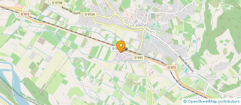 localisation de l'entreprise SCI LA BARDANE COPROPRIETE PAYSANNE  CADENET