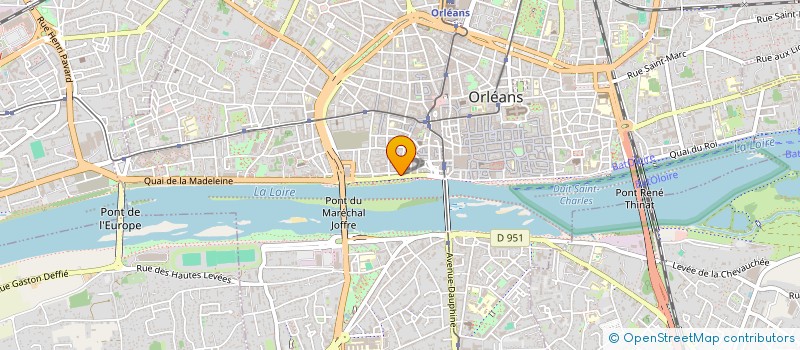 localisation de l'entreprise SCI LA BARENTINE à ORLEANS