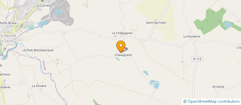 localisation de l'entreprise SCI LA BARONNE  PARNAC