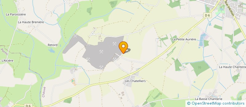 localisation de l'entreprise SCI LA BARONNERIE  CHAUMES-EN-RETZ