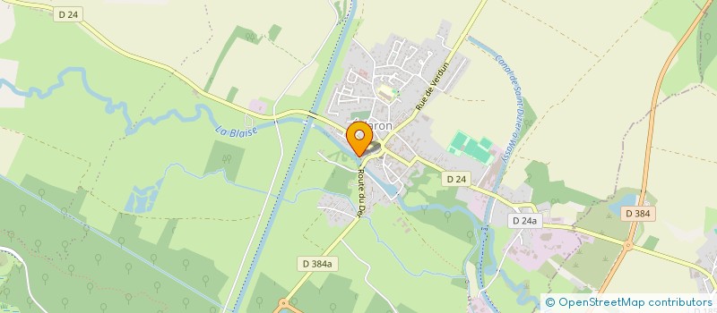 localisation de l'entreprise SCI LA BARONNIE à ECLARON-BRAUCOURT-SAINTE-LIVIERE