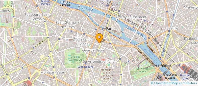 localisation de l'entreprise SCI LA BARQUE SAINT MAXIMIN  PARIS