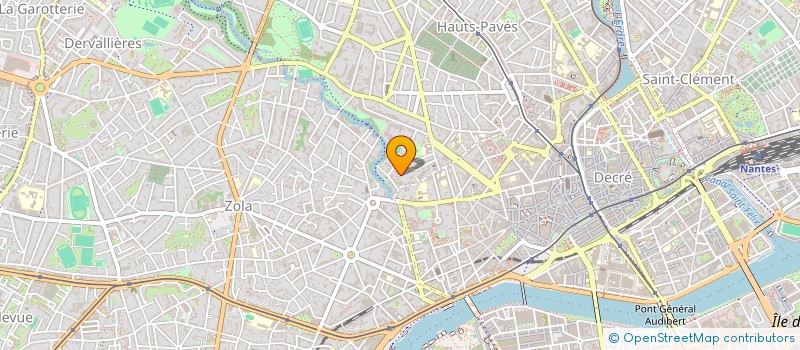 localisation de l'entreprise SCI LA BARRIERE à NANTES