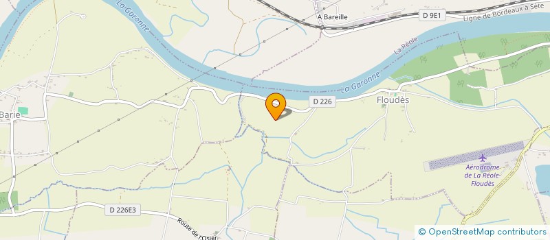 localisation de l'entreprise SCI LA BASSANE  FLOUDES