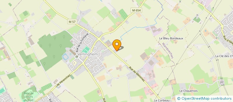 localisation de l'entreprise SCI LA BASSEE  VERLINGHEM