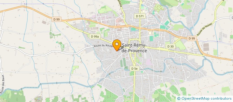localisation de l'entreprise SCI LA BASTIDE à SAINT-REMY-DE-PROVENCE