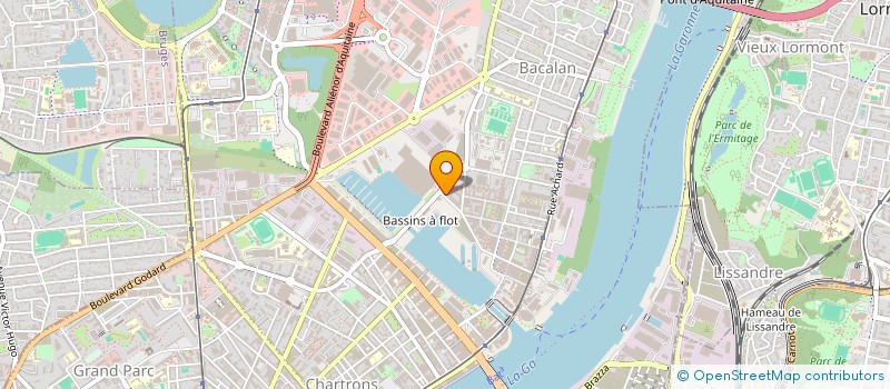 localisation de l'entreprise SCI LA BASTIDE  BORDEAUX