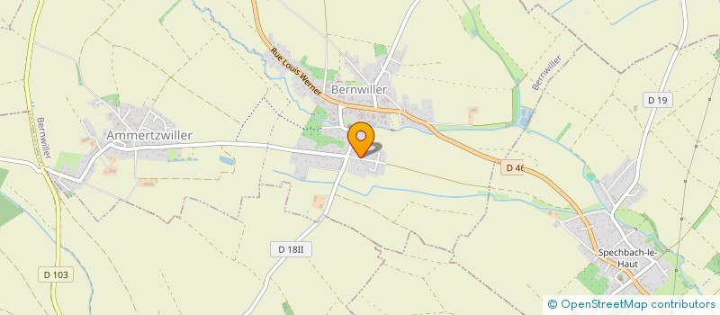 localisation de l'entreprise SCI LA BASTIDE  SAINT-ULRICH