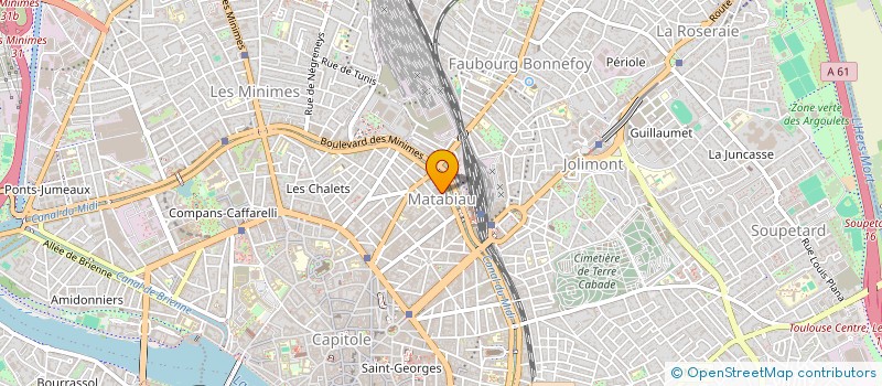 localisation de l'entreprise SCI LA BASTIDE DE SIRE GUILLAUME à TOULOUSE