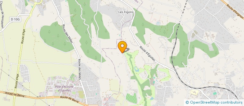 localisation de l'entreprise SCI LA BASTIDE FORTE à AIX-EN-PROVENCE