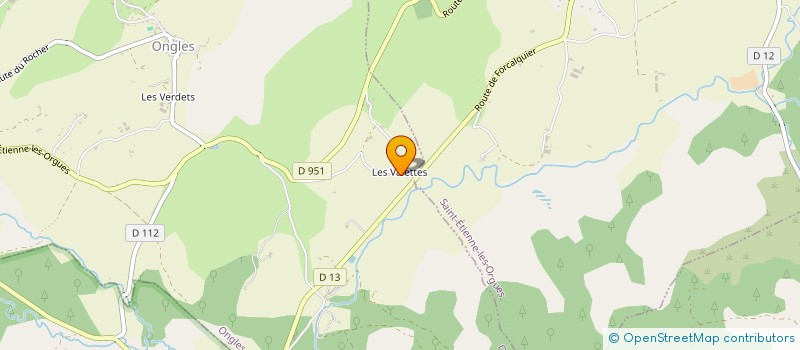 localisation de l'entreprise SCI LA BASTIDE NEUVE  ONGLES